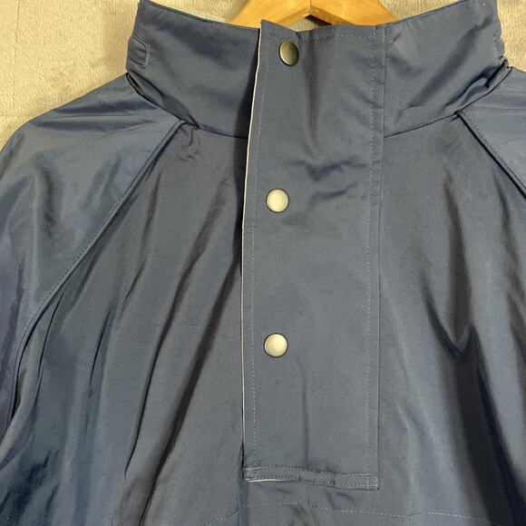 Greg Norman Jacket XL Navy Golf PLAY DRY Waterproof 1/4 Zip Pullover Shell NEW - Picture 4 of 15